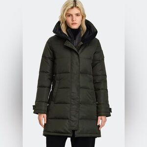 Canada Goose Shelburne parka Performance Satin Black Label